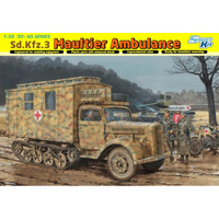 Dragon 1/35 Sd.Kfz.3 Maultier Ambulance Plastic Model Kit