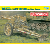 Dragon 1/35 10.5cm leFH 18/40 w/Gun Crew (Smart Kit) [6795]