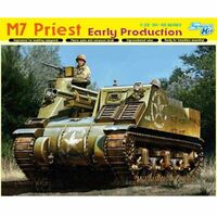 Dragon 1/35 M7 Priest Early w/ Magic Track Plastic Model Kit [6817]