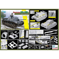 Dragon 1/35 German Su-76i w/Cupola [6856]