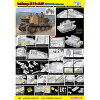 Dragon 1/35  Sd.Kfz.138/1 Geschützwagen 38 H für s.IG.33/1 Initial Production (Smart Kit) [6857]
