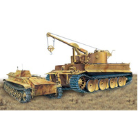Dragon 1/35 "Bergepanzer" Tiger I s.Pz.Abt.508 mit Borgward IV Ausf.A Plastic Model Kit [6865]