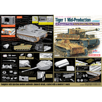 Dragon 1/35 Pz.Kpfw.VI Ausf.E Tiger I Mid Production w/ Borgward IV Ausf.A [6866]