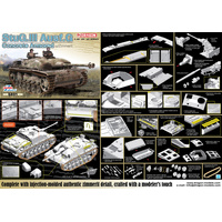 Dragon 1/35 Concrete Armored StuG.III Ausf.G w/Zimmerit [6891]