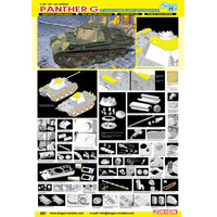 Dragon 1/35 Panther Ausf.G Late Production w/Add-on Anti-Aircraft Armor [6897]