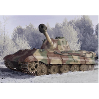 Dragon 1/35 Kingtiger Late Production w/New Pattern Track Plastic Model Kit Ardennes 1944 [6900]