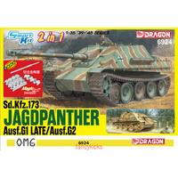Dragon 1/35 Jagdpanther G1 Late / G2 (2 in 1) Plastic Model Kit [6924]
