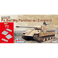 Dragon 1/35 Befehls-Panther Zimmerit Plastic Model Kit [6965]