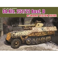 Dragon 1/35 Sd.Kfz.251/22 w/ Night Vision Falke Plastic Model Kit