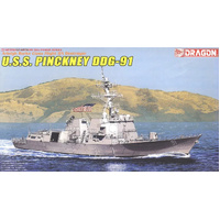 Dragon 1/700 U.S.S. Pinckney DDG-91 - Arleigh Burke Class Flight IIa Destroyer Plastic Model Kit