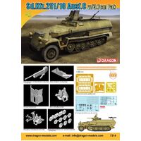 Dragon 1/72 Sd.Kfz.251/10 Ausf.C w/3.7cm PaK Plastic Model Kit [7314]