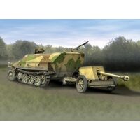 Dragon 1/72 Sd.Kfz.251 Ausf.D + 7.5cm PaK 40 Plastic Model Kit [7369]