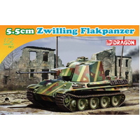 Dragon 1/72 5.5cm ZWILLING FLAKPANZER [7488]