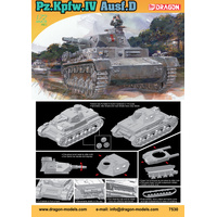 Dragon 1/72 Pz.IV Ausf.D Plastic Model Kit [7530]