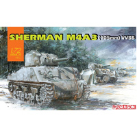 Dragon 1/72 M4A3(105mm) VVSS Plastic Model Kit [7569]