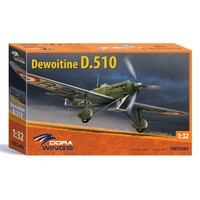 Dora Wings 1/32 Dewoitine D.510 Plastic Model Kit [32003]