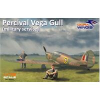 Dora Wings 1/72 Percival Vega Gull (military service) Plastic Model Kit [72004]
