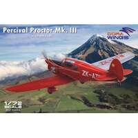 Dora Wings 1/72 Percival Proctor Mk.III (civil registration) Plastic Model Kit [72017]