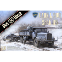 Das Werk 1/35 Faun L900 incl. Sd.Ah.115 Plastic Model Kit [DW35003]