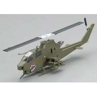 Easy Model 1/72 Helicopter - AH-1F Cobra based on German in capital letter Assembled Model [37098]