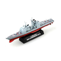 Easy Model 1/250 Warship - USS CG-47 Ticonderoga Cruiser Assembled Model [37401]