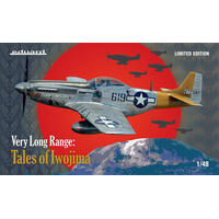 Eduard 1/48 US WWII fighter P-51D, VERY LONG RANGE: Tales of Iwojima Limited edition