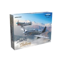 Eduard 1/48 Sharks & Stallions DUAL COMBO Limited Edition Plastic Model Kit