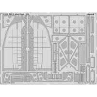 Eduard 1/24 F6F-5 wheel bays Photo-etch set (Airfix) [23035]