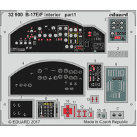 Eduard 1/32 B-17E/ F interior Photo etched parts