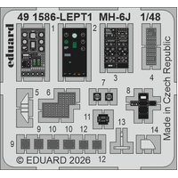Eduard 1/48 MH-6J Photo Etch Set for ICM