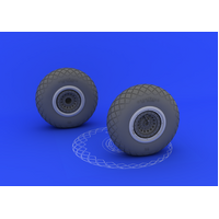 Eduard 1/32 B-17 wheels Brassin [632017]