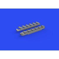 Eduard 1/72 P-51B/C (Arma Hobby) Exhaust Stacks Brassin [672279]