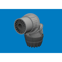 Eduard 1/72 F-35B Exhaust Nozzle PRINT Brassin Set for Tamiya