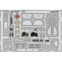 Eduard 1/72 Me 262A Photo Etch Set for Arma Hobby