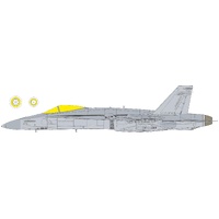 Eduard 1/48 F/A-18C TFace Mask (Eduard / Kinetic)