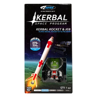 Estes Kerbal w/ Jebediah Kerbonaut