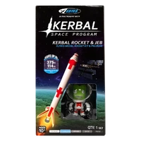 Estes Kerbal w/ Jebediah Kerbonaut