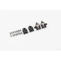 FMS FXC24 PORTAL AXLE COVER SET BLACK
