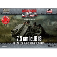 First To Fight 1/72 7,5cm Ie.IG 18 German gun  Plastic Model Kit