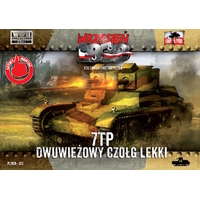 First To Fight 1/72 7TP LIGHT TANK - twin turret Plastic Model Kit