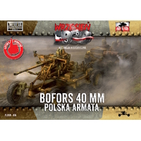 First To Fight 1/72 Polish Bofors 40mm Anti Aircraft Gun Plastic Model Kit