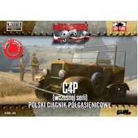 First To Fight 1/72 C4P polish halftrack tractor . Early version Plastic Model Kit