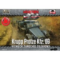 First To Fight 1/72 Krupp Protze. German version. Plastic Model Kit