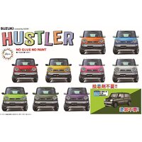 Fujimi 1/24 Suzuki Hustler (G/Cool Khaki Pearl Metallic) (C-NX-11 EX-1) Plastic Model Kit [06620]