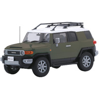 Fujimi 1/24 Toyota FJ Cruiser (Two Tone Dark Green Type) [C-NX-9 EX-6] Plastic Model Kit