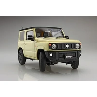 Fujimi 1/24 Suzuki Jimny JB64 (Chiffon Ivory Metallic/Black 2 Tone Roof) [C-NX-20 EX-1] Plastic Model Kit