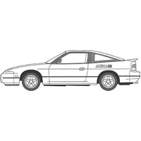 Fujimi 1/24 180SX Kenji  [ISD-007] Plastic Model Kit