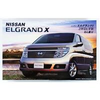 Fujimi 1/24 Nissan New Elgrand "X" FR/2WD 8 persons (ID-68) Plastic Model Kit [18749]