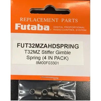 Futaba T32MZ Stiffer Gimble Spring (4 IN PACK) ST57 [FUT32MZAHDSPRING]