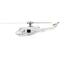 Flywing UH1 3D GPS 10Ch RC Helicopter - Two Blades Gray RTF
